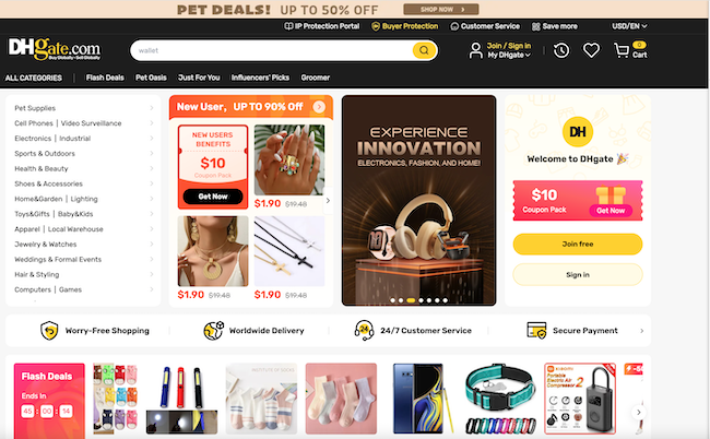 DHgate coupon codes and promo codes